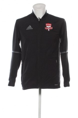 Herren Sportoberteil Adidas, Größe M, Farbe Schwarz, Preis 32,49 €