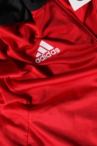 Мъжко спортно горнище Adidas, Размер L, Цвят Червен, Цена 46,49 лв.