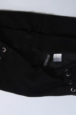 Rock H&M Divided, Größe XXS, Farbe Schwarz, Preis € 4,99