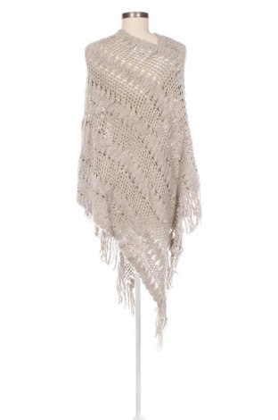 Poncho, Größe M, Farbe Beige, Preis € 11,49