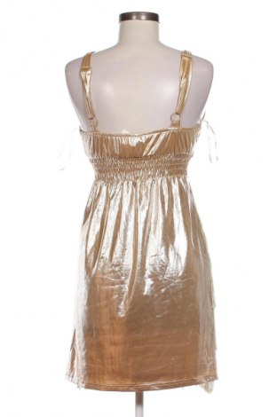 Kleid, Größe M, Farbe Golden, Preis 8,99 €