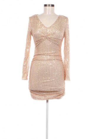 Kleid, Größe M, Farbe Golden, Preis 16,99 €