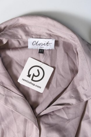 Рокля Closet London, Размер XL, Цвят Сив, Цена 57,99 лв.