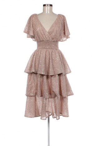 Kleid Goddiva, Größe M, Farbe Beige, Preis 42,99 €