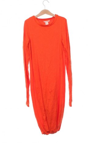 Kleid H&M, Größe XS, Farbe Orange, Preis 13,49 €