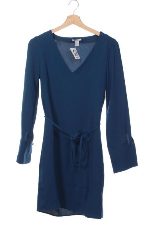 Kleid H&M, Größe XS, Farbe Blau, Preis 8,99 €