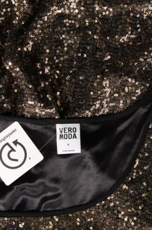 Рокля Vero Moda, Размер M, Цвят Златист, Цена 21,99 лв.