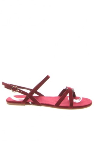 Sandalen H&M Divided, Größe 36, Farbe Rot, Preis 12,99 €