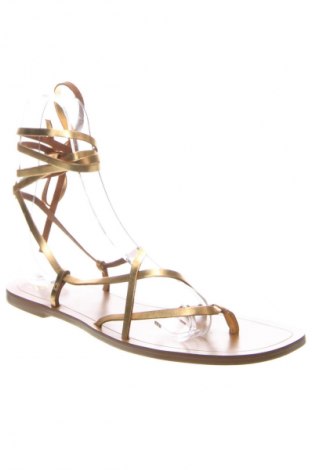 Sandalen Zara, Größe 38, Farbe Golden, Preis 21,81 €