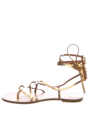 Sandalen Zara, Größe 38, Farbe Golden, Preis 21,81 €