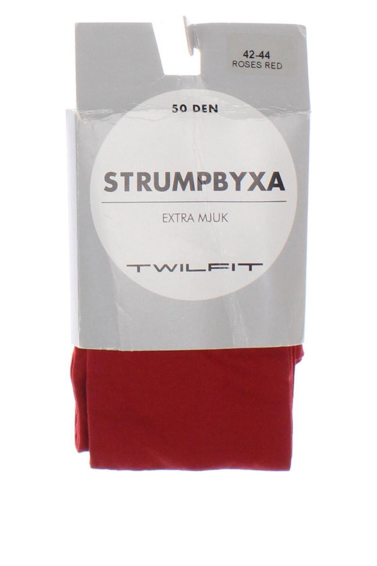 Strumpfhose Twilfit, Größe L, Farbe Rot, Preis 9,49 €