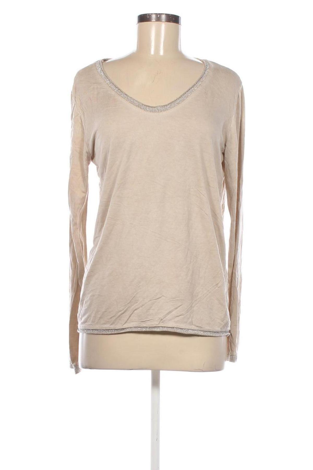 Damen Shirt, Größe M, Farbe Beige, Preis € 13,49