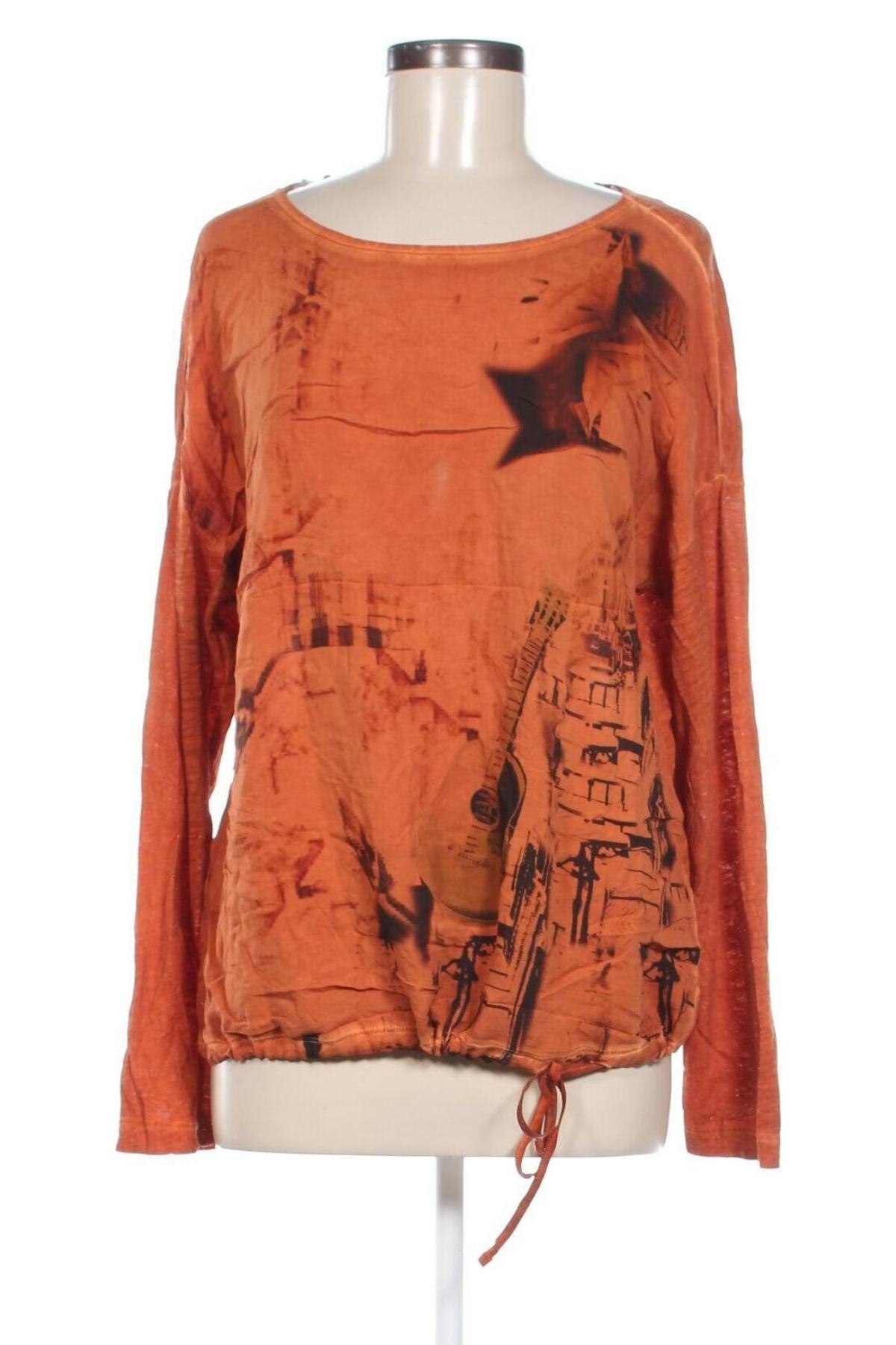 Damen Shirt, Größe M, Farbe Orange, Preis 4,49 €