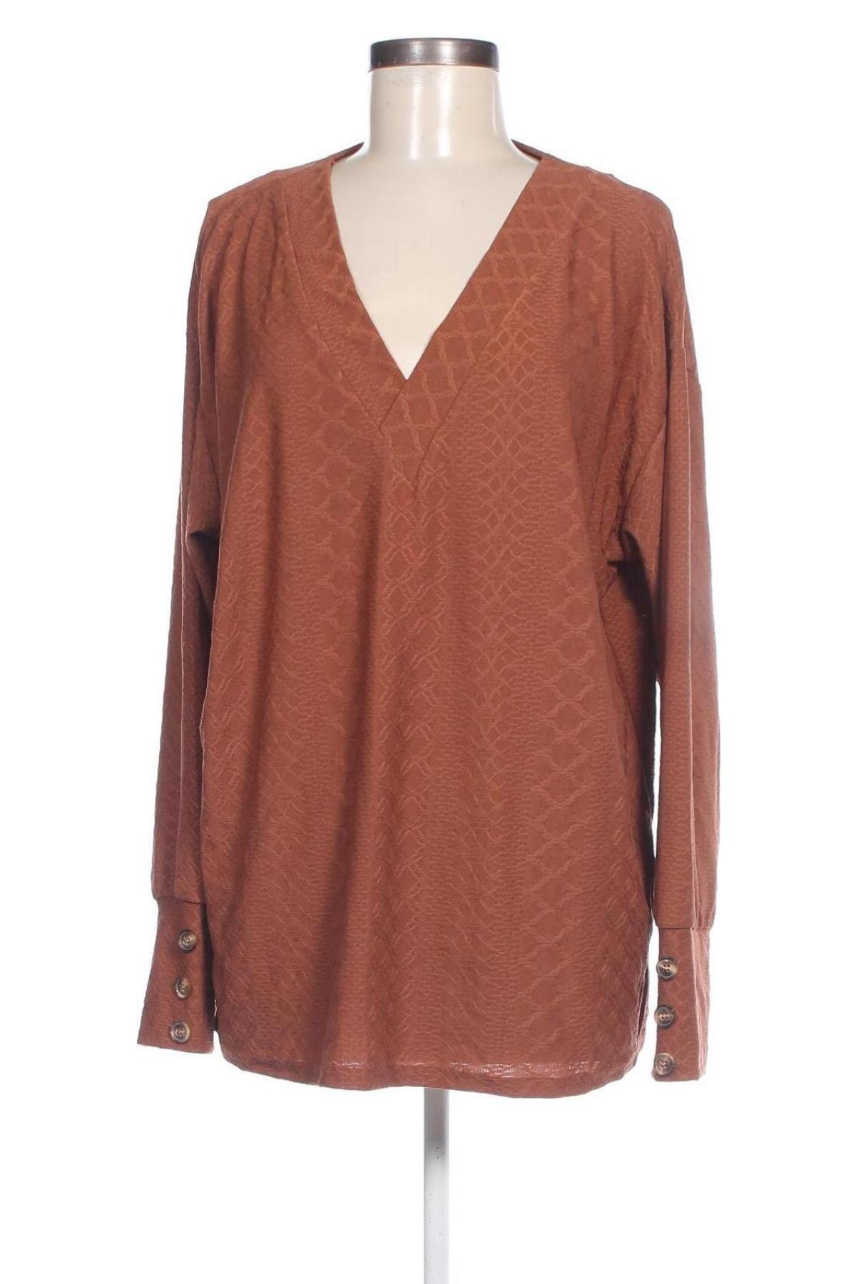 Damen Shirt, Größe XXL, Farbe Braun, Preis € 13,49