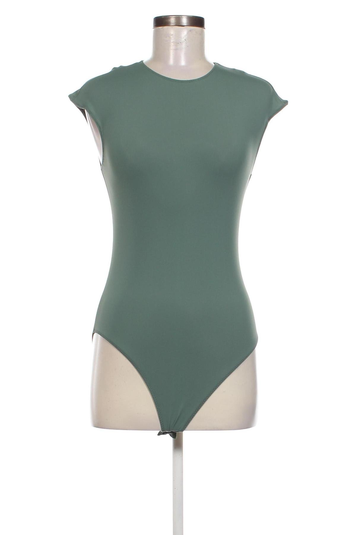 Bluză-body de damă. H&M, Mărime S, Culoare Verde, Preț 45,22 Lei