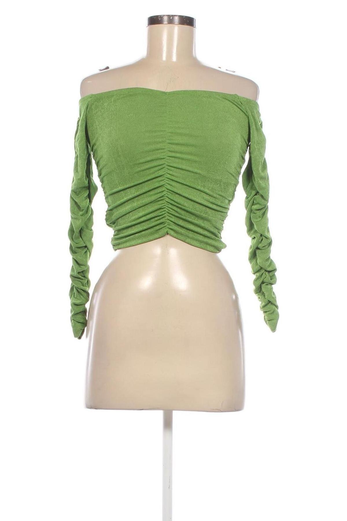 Bluză de femei Amisu, Mărime M, Culoare Verde, Preț 62,99 Lei