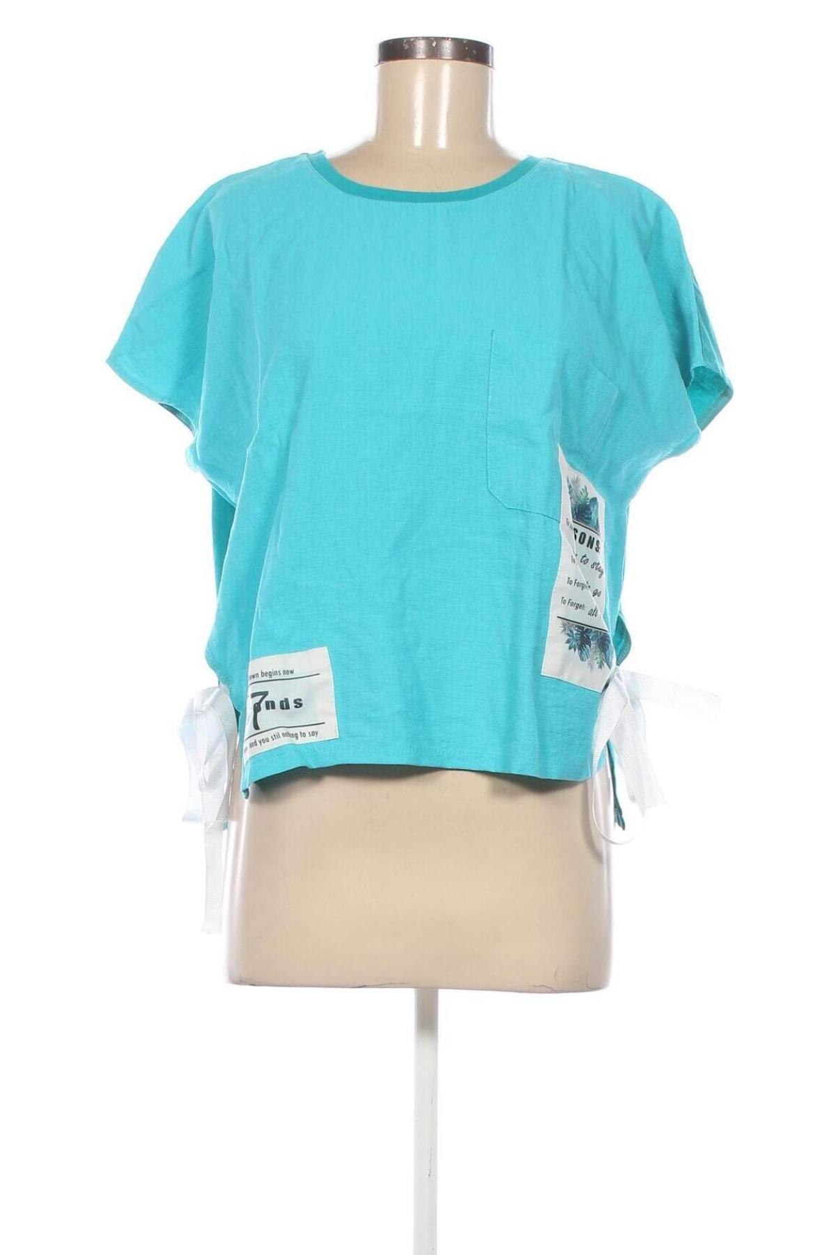 Damen Shirt Arogans, Größe M, Farbe Blau, Preis € 5,99