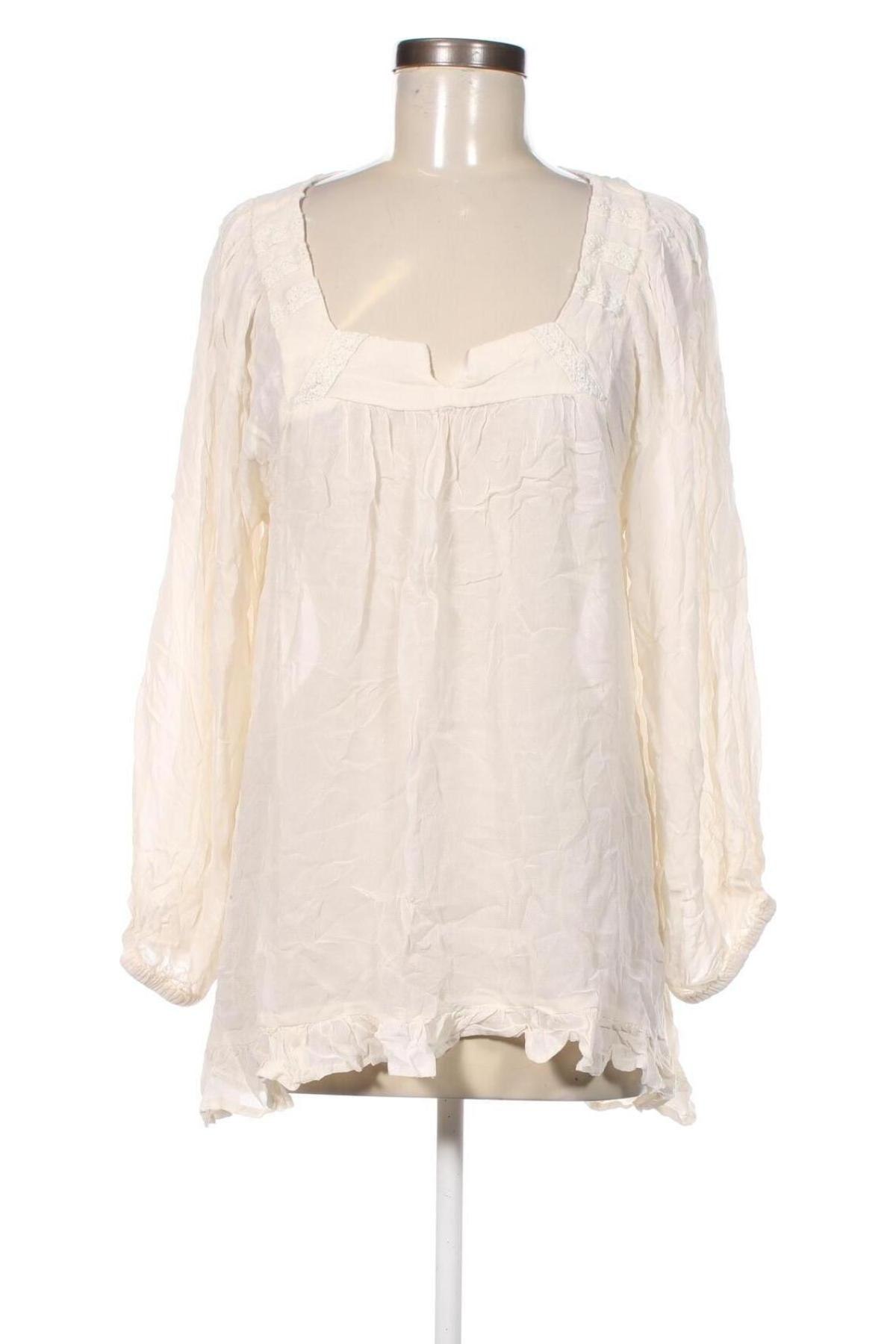 Damen Shirt Cream, Größe M, Farbe Ecru, Preis € 10,49