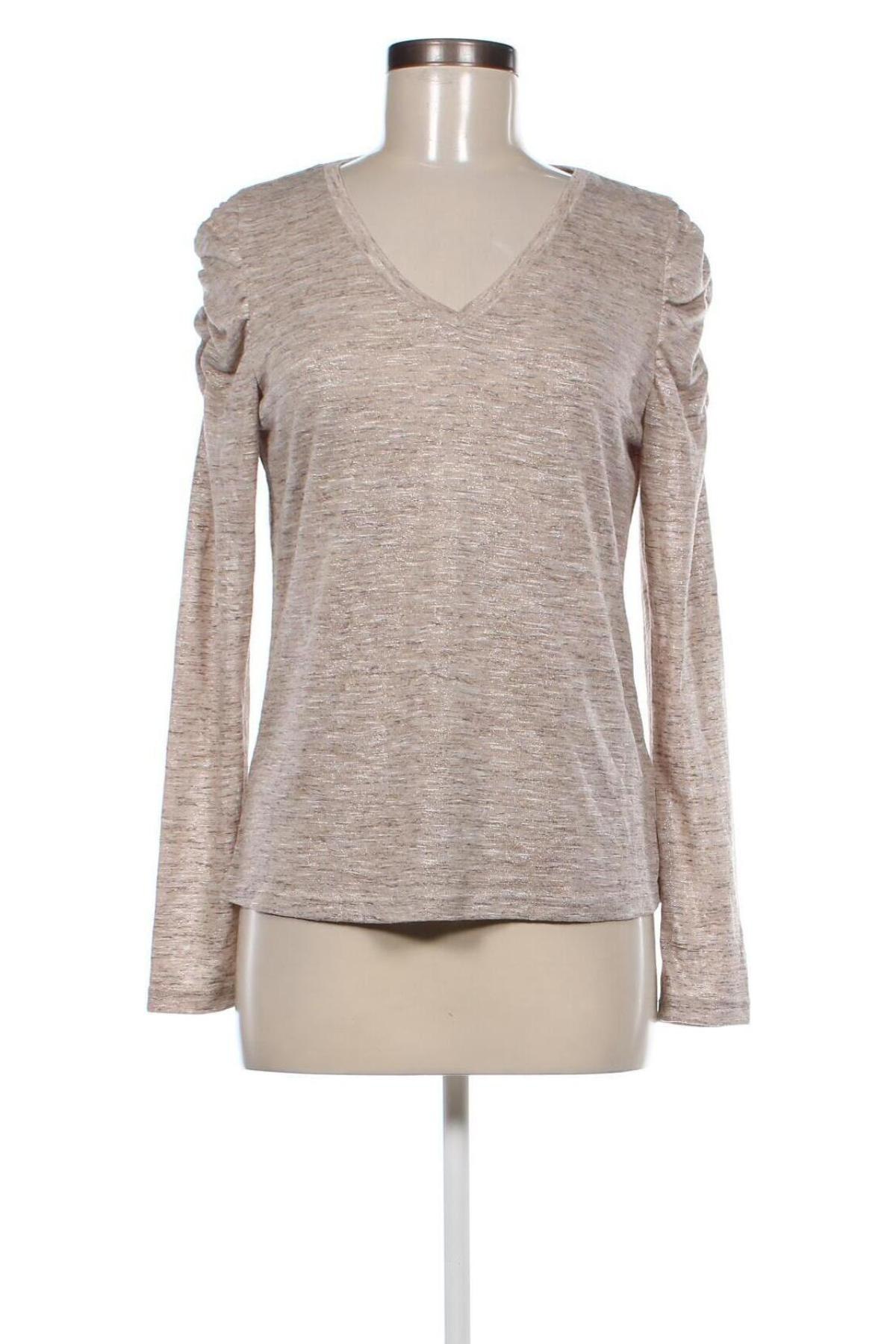 Damen Shirt Cream, Größe M, Farbe Beige, Preis 13,99 €