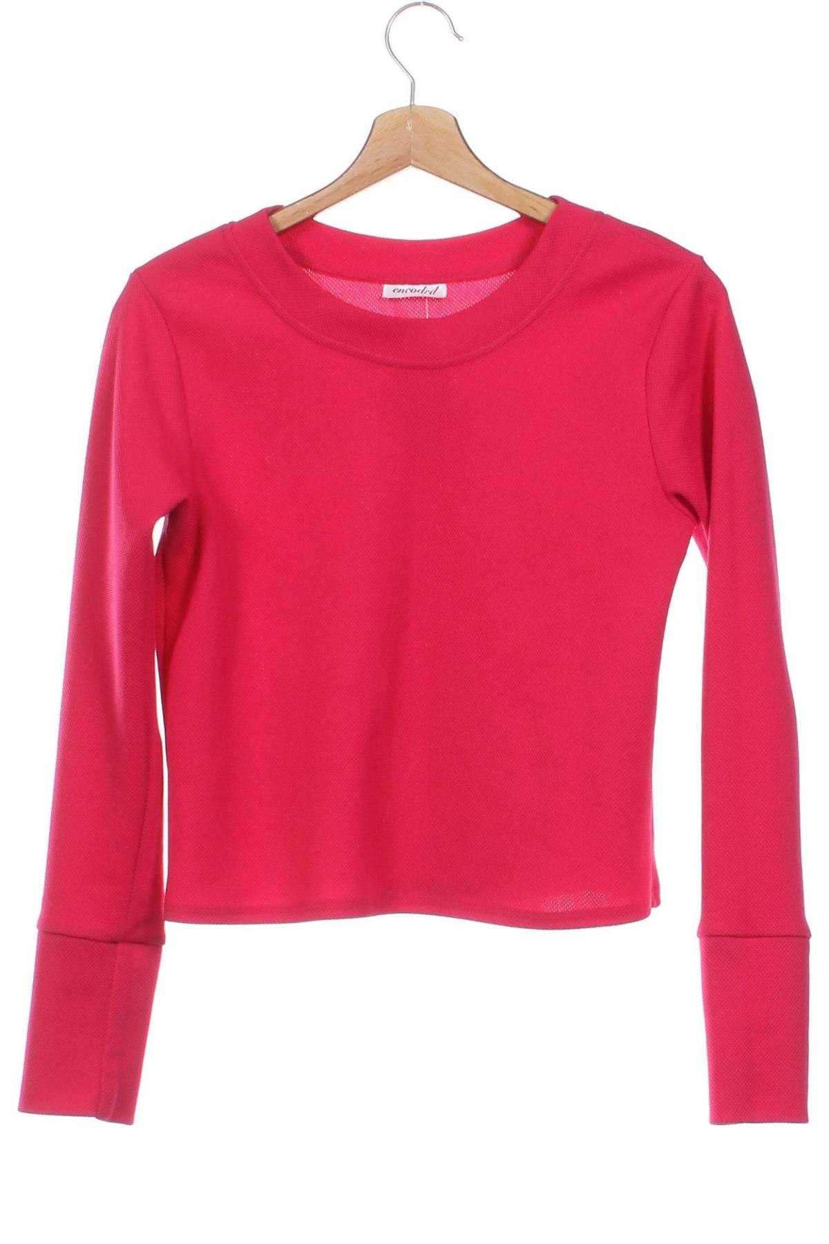 Damen Shirt Encoded, Größe XS, Farbe Rosa, Preis € 5,99