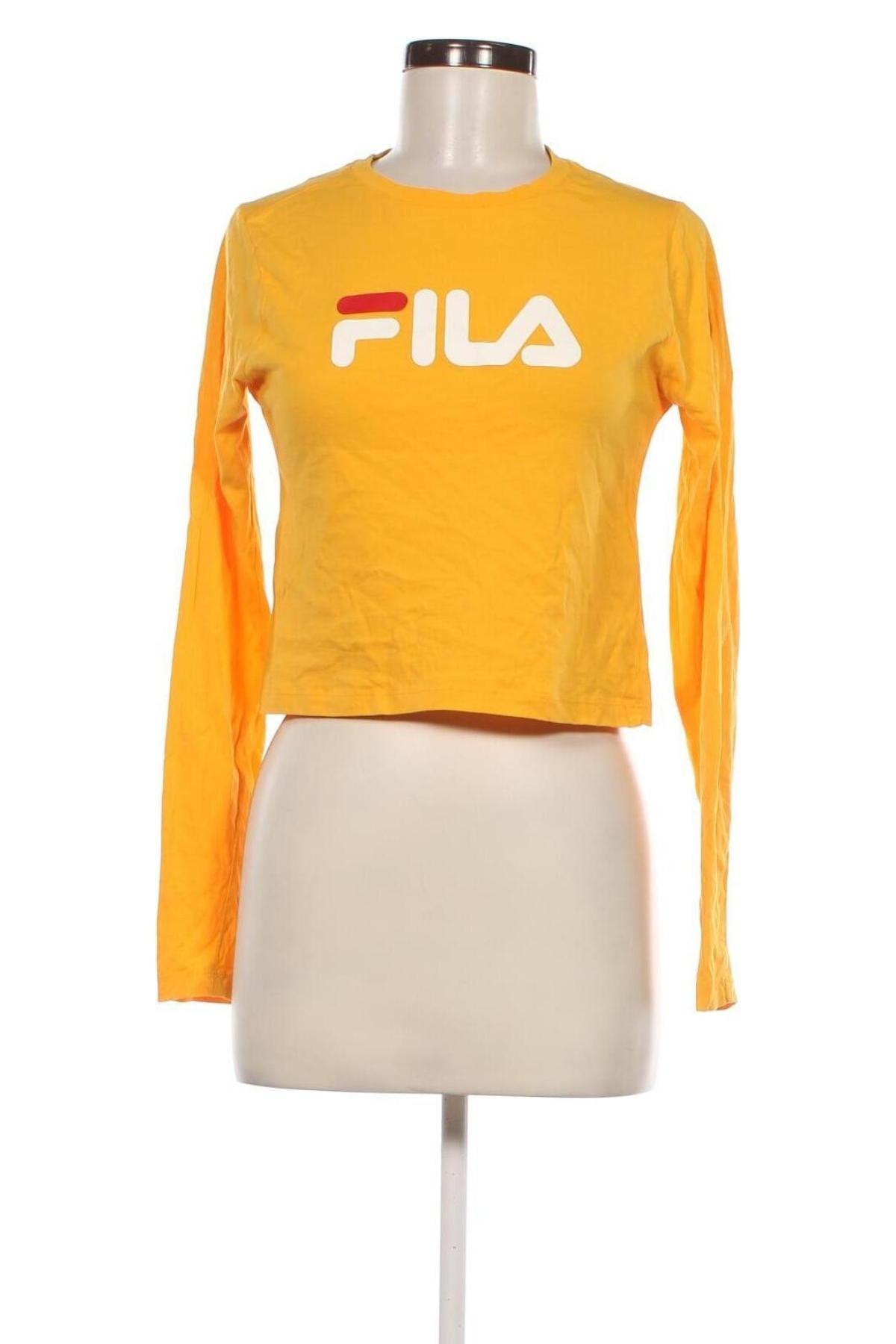 Damen Shirt FILA, Größe S, Farbe Gelb, Preis 13,99 €