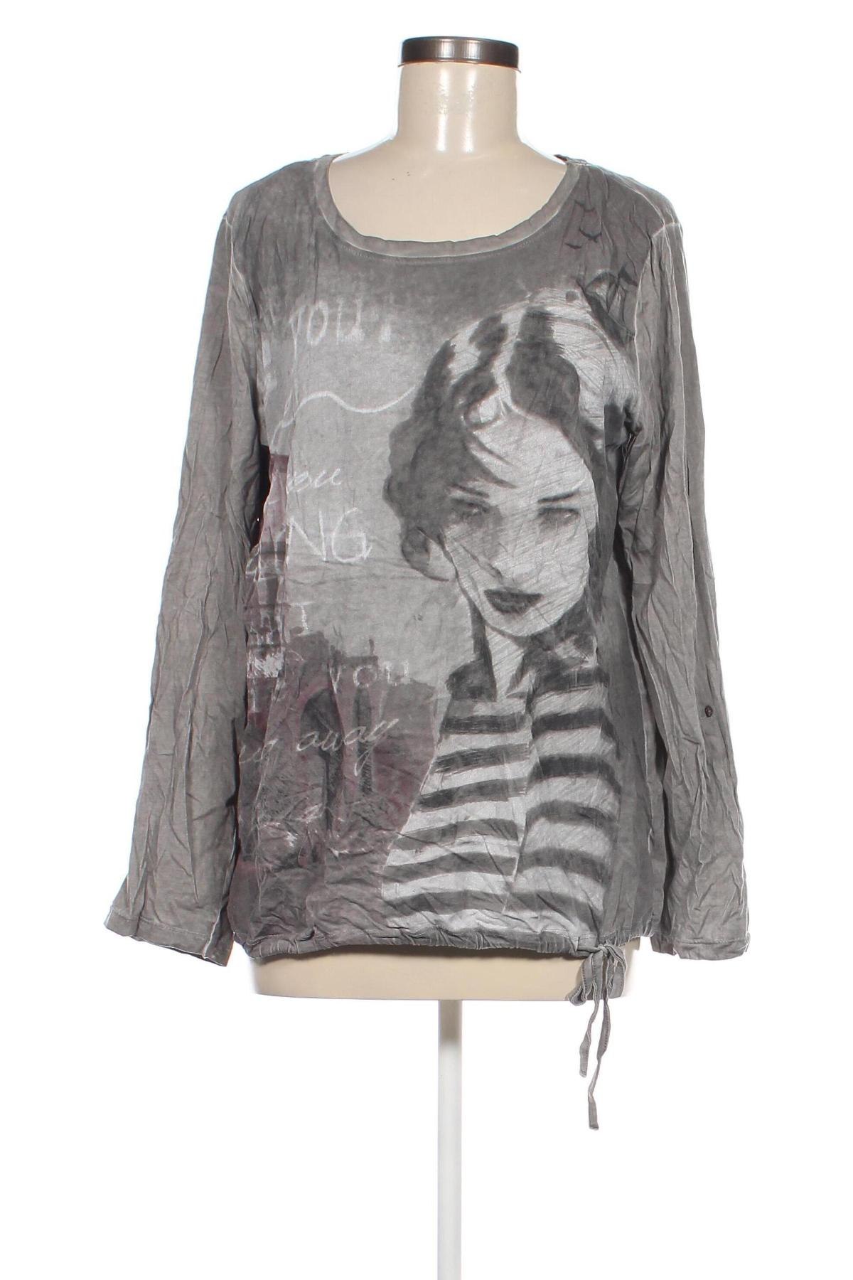 Damen Shirt Gina Benotti, Größe L, Farbe Grau, Preis € 10,00