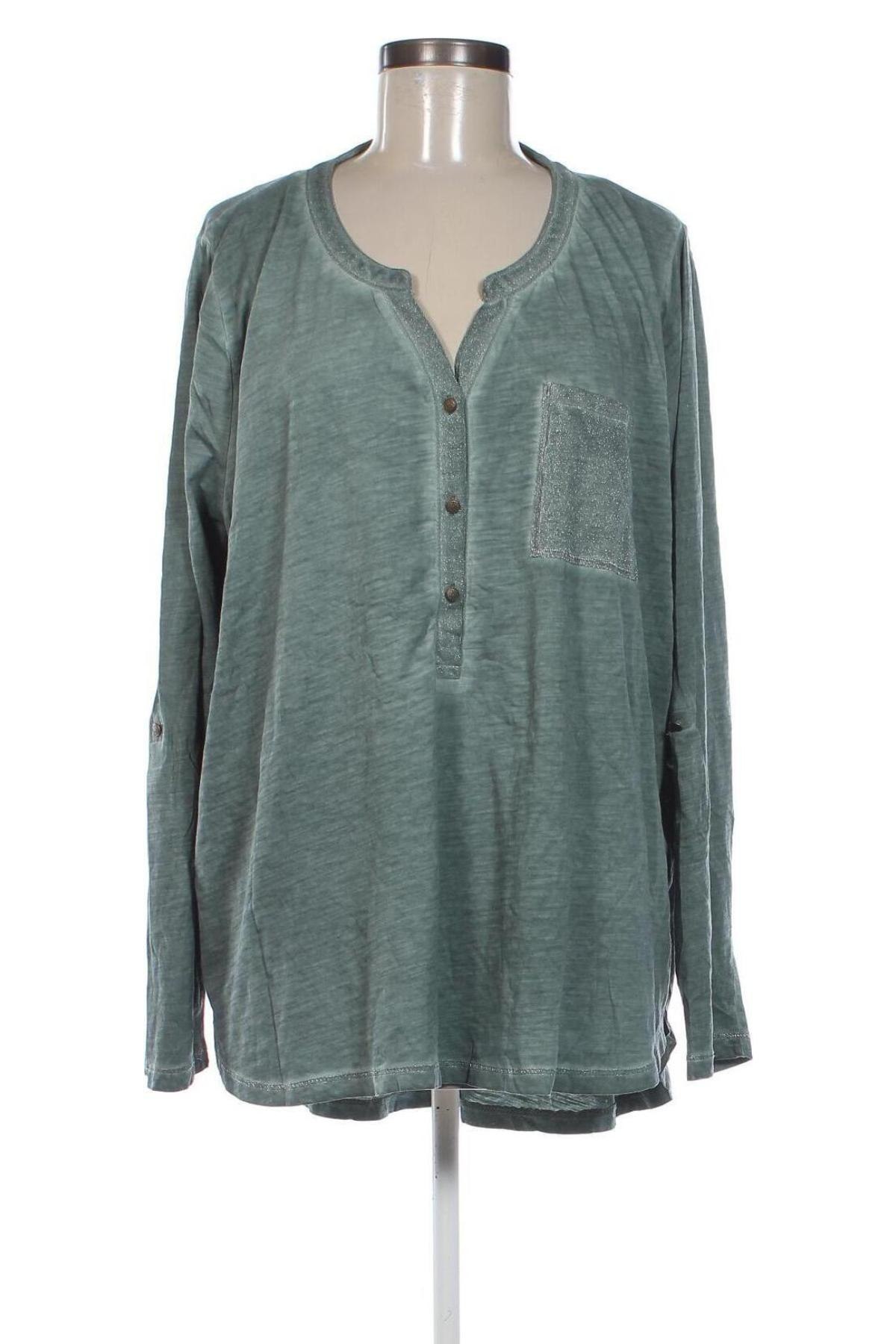 Damen Shirt Gina Benotti, Größe XXL, Farbe Grün, Preis € 7,99