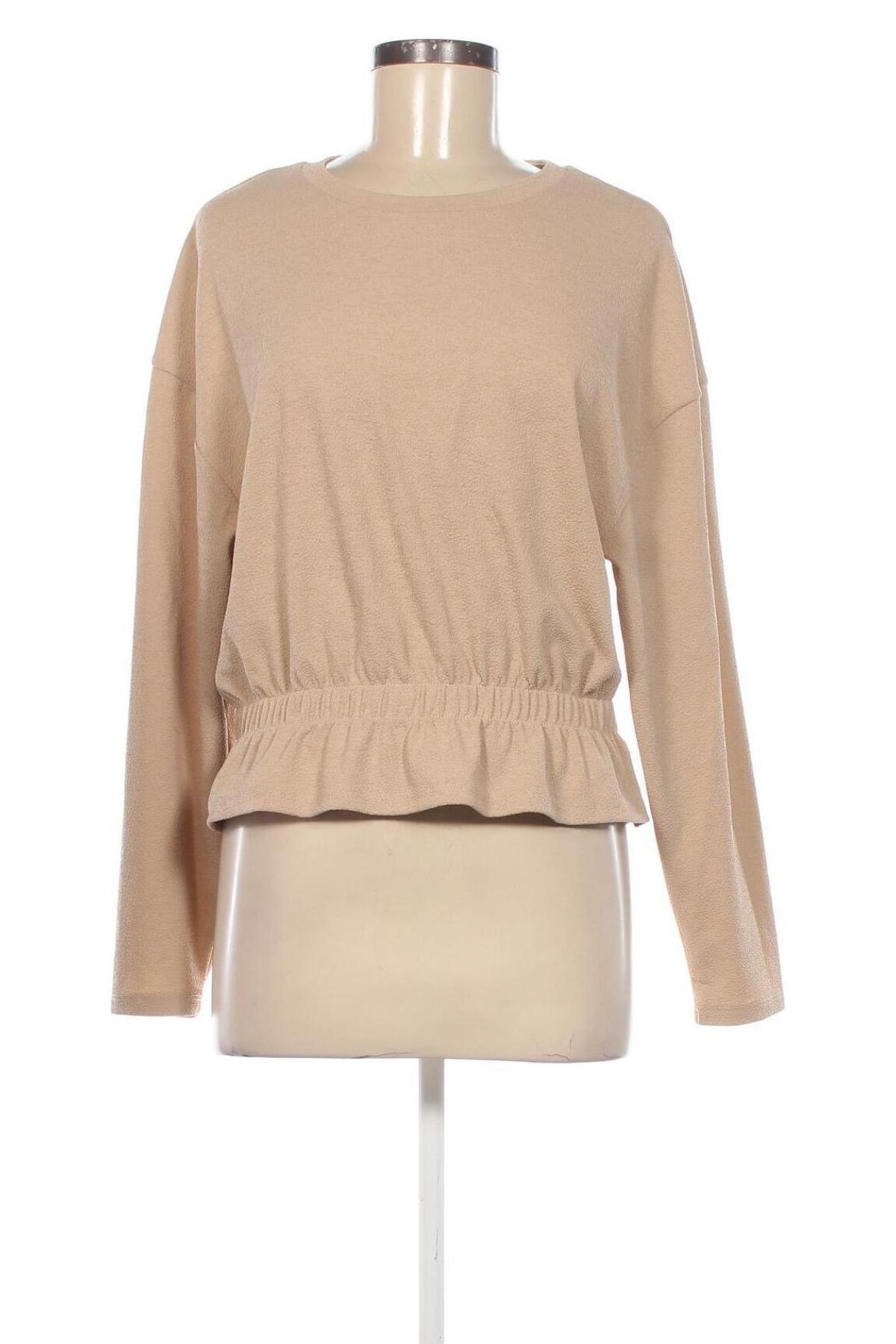 Damen Shirt Gina Tricot, Größe M, Farbe Beige, Preis € 12,49