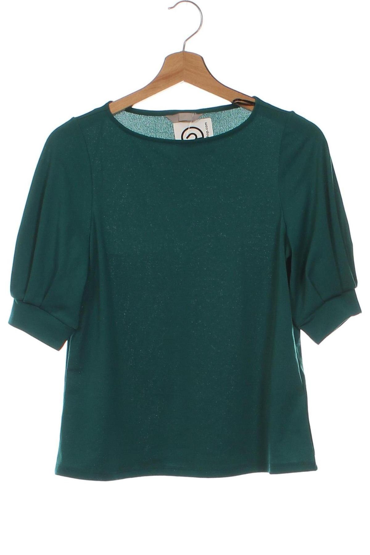 Dámska blúza H&M, Veľkosť XS, Farba Zelená, Cena  5,95 €