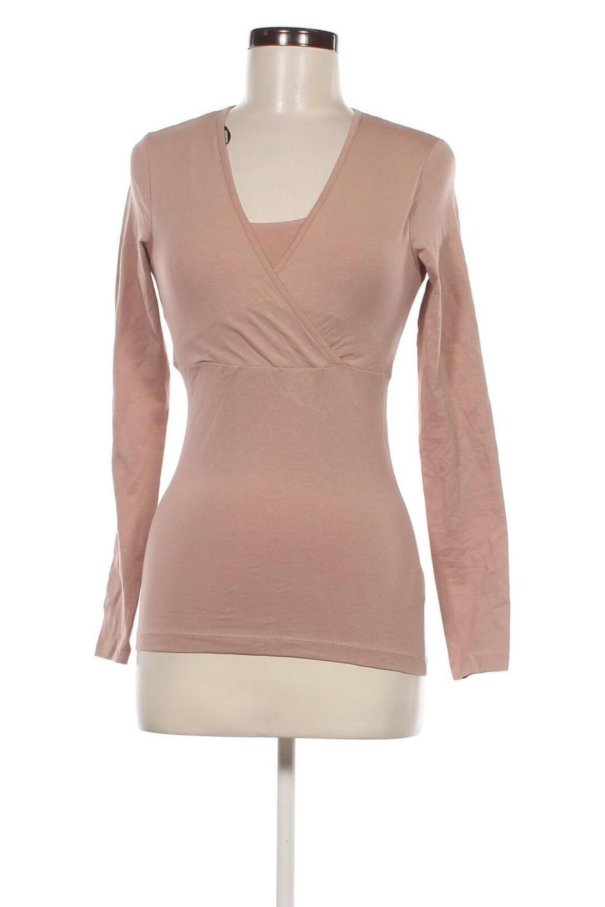 Damen Shirt H&M, Größe XS, Farbe Beige, Preis 21,99 €