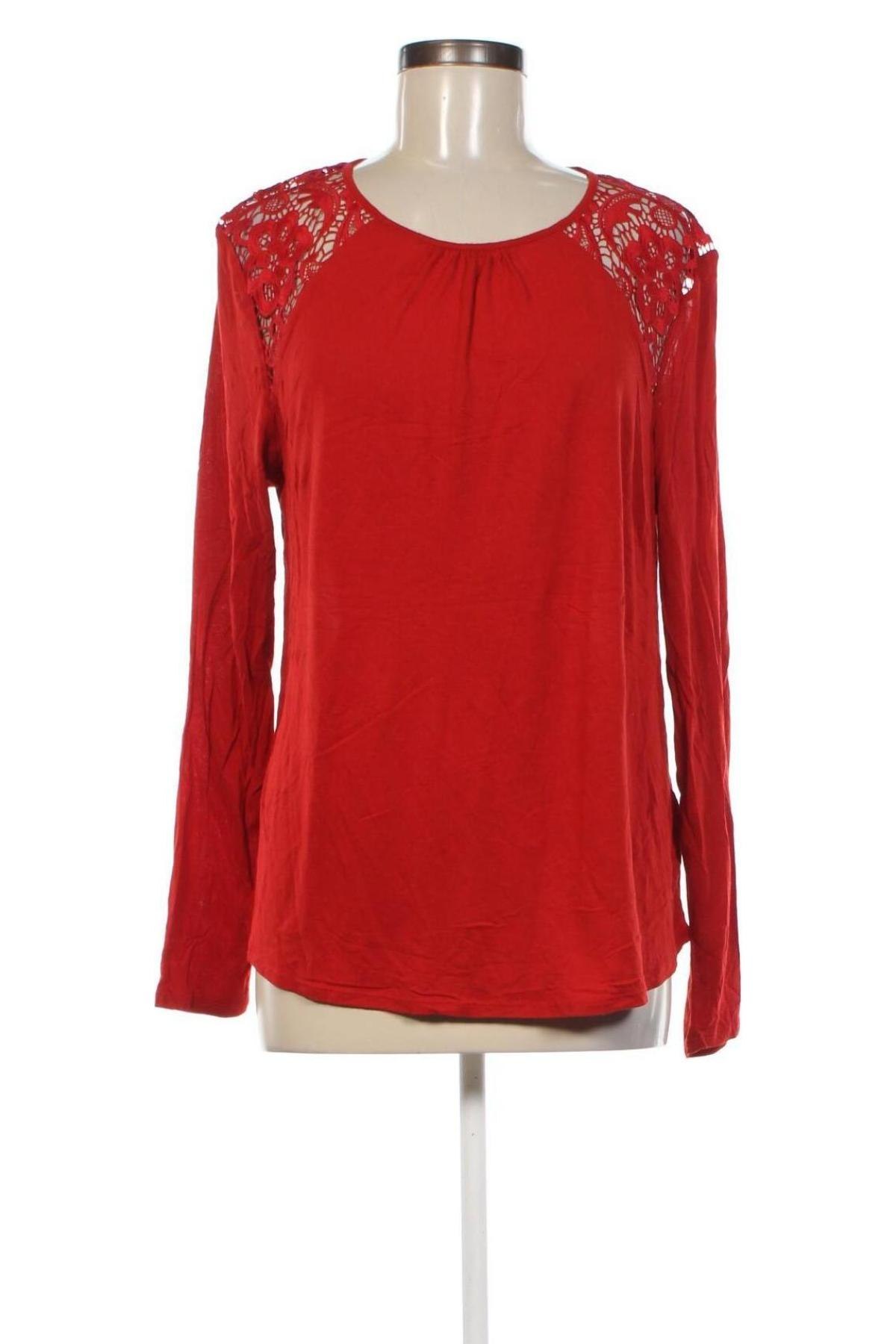 Damen Shirt H&M, Größe L, Farbe Rot, Preis 6,49 €