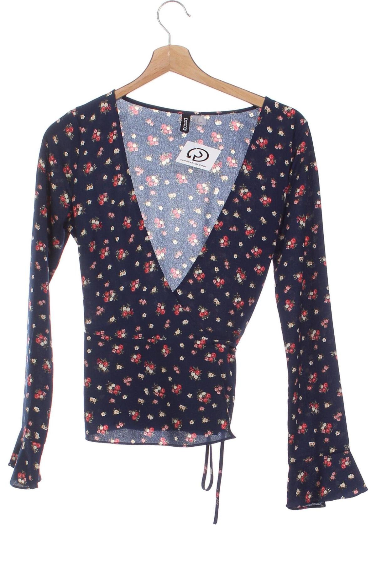 Damen Shirt H&M, Größe XXS, Farbe Mehrfarbig, Preis 4,99 €