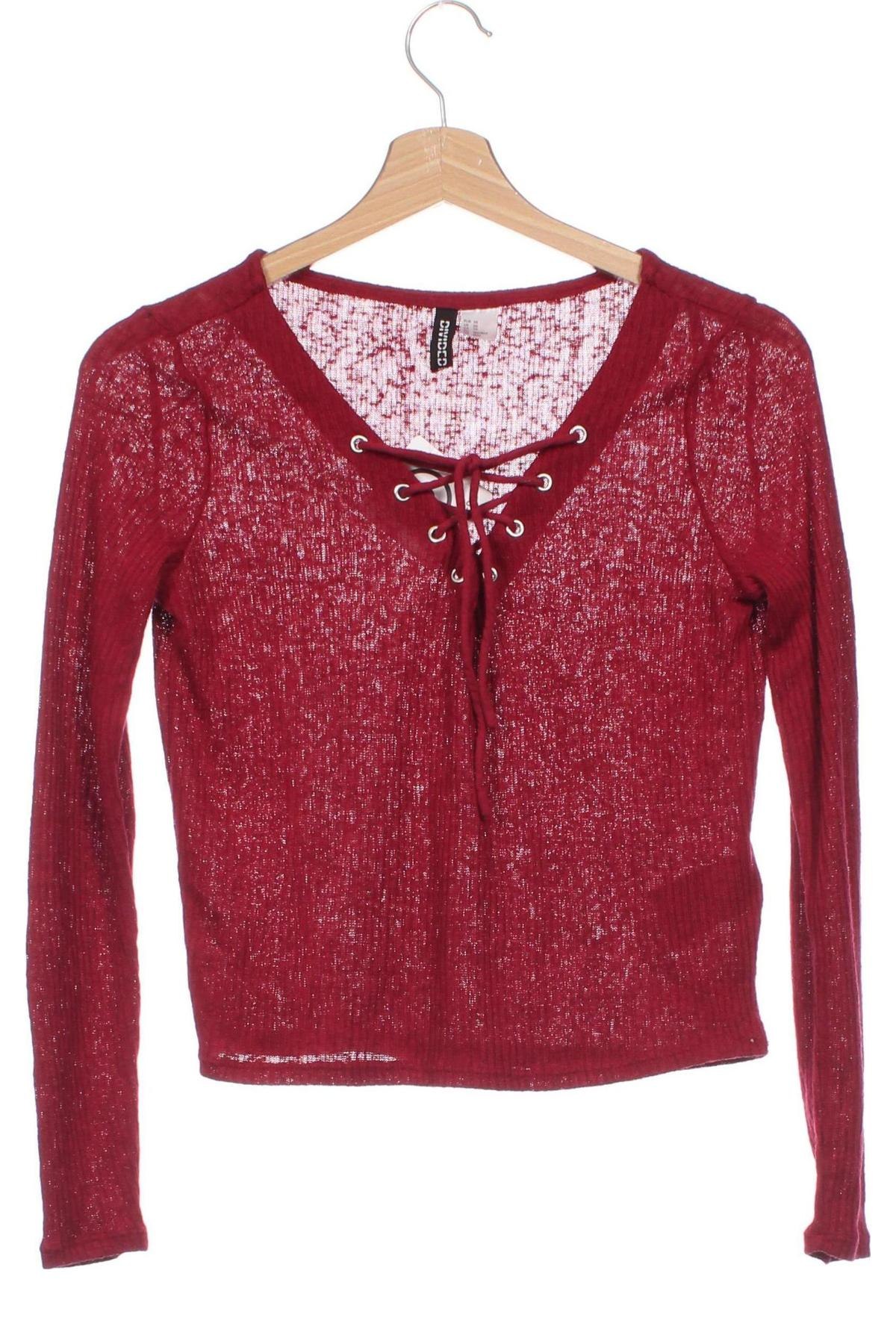 Damen Shirt H&M Divided, Größe XS, Farbe Rot, Preis € 5,99