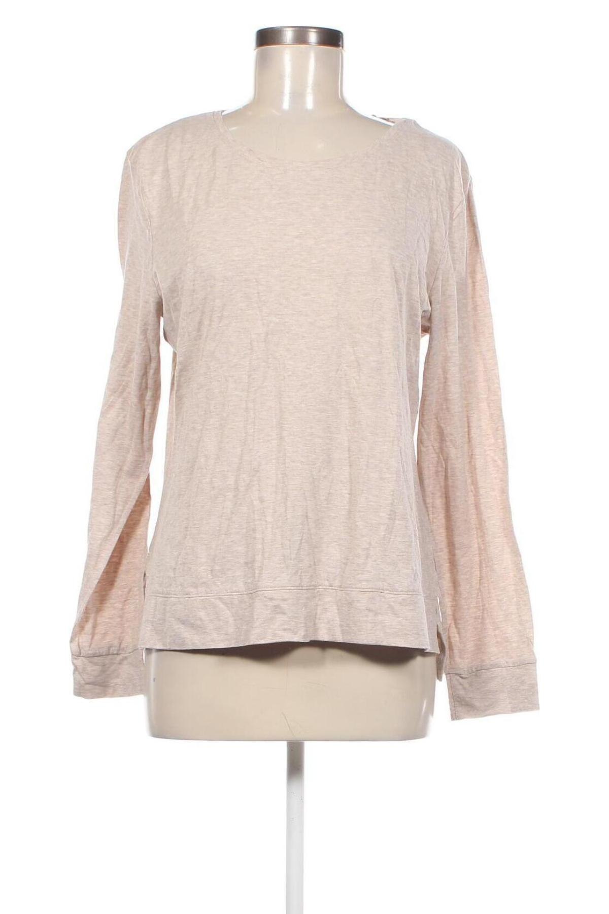 Damen Shirt Hessnatur, Größe L, Farbe Beige, Preis 13,99 €