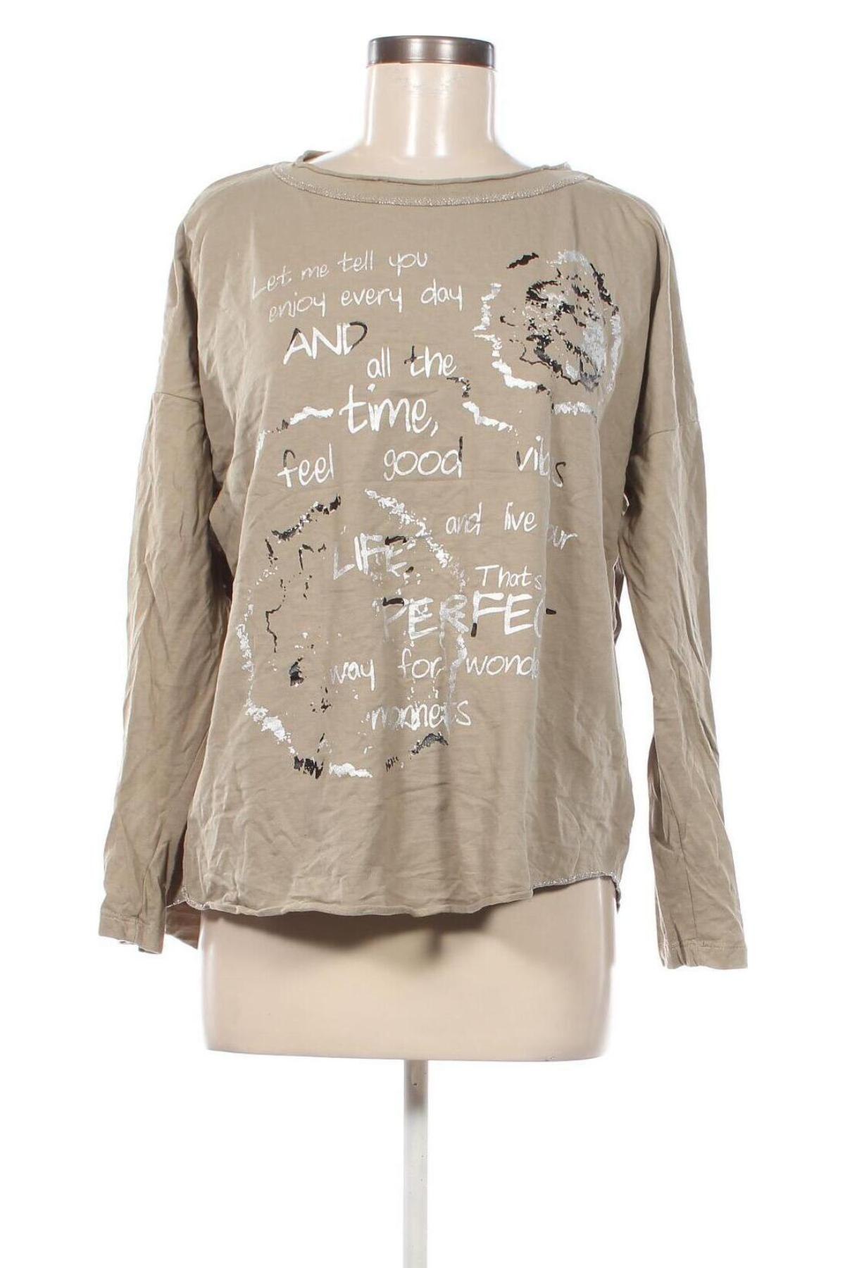 Damen Shirt Laura Torelli, Größe M, Farbe Beige, Preis € 4,99