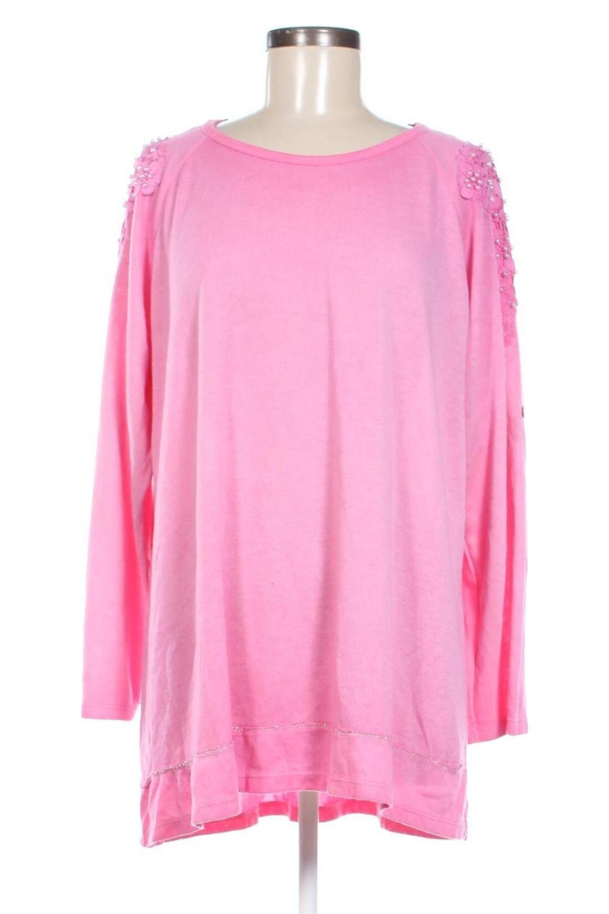 Damen Shirt Made In Italy, Größe XL, Farbe Rosa, Preis 6,49 €