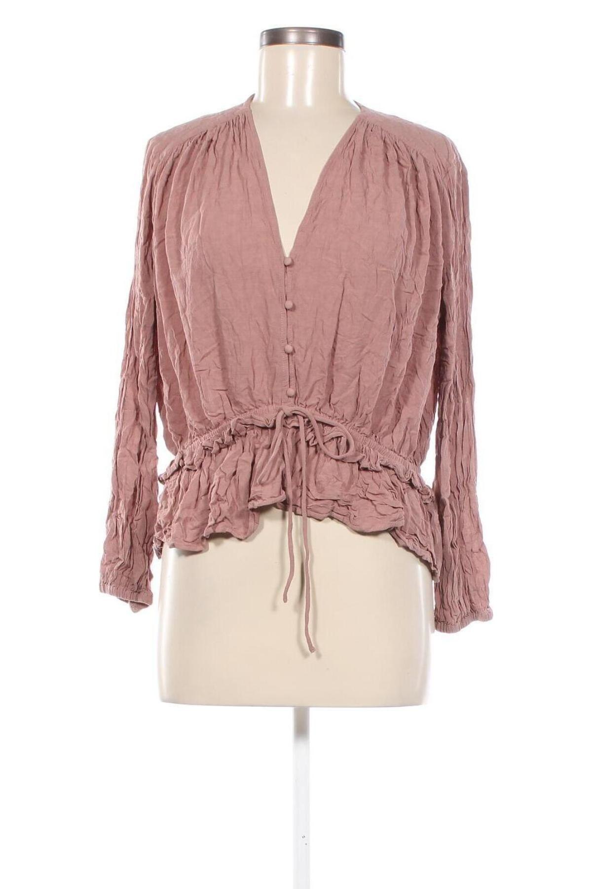 Damen Shirt Mango, Größe L, Farbe Aschrosa, Preis € 9,99