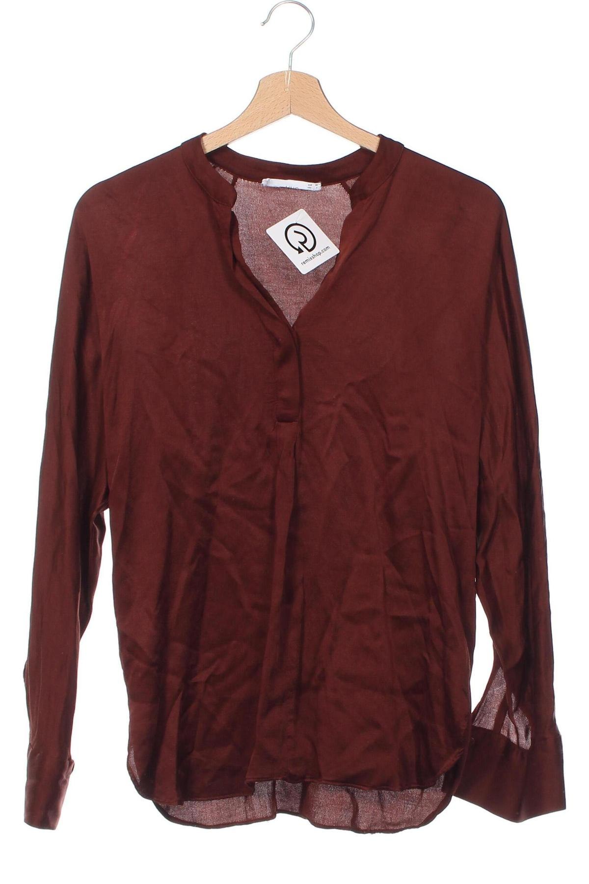 Damen Shirt Mango, Größe XS, Farbe Braun, Preis € 6,49