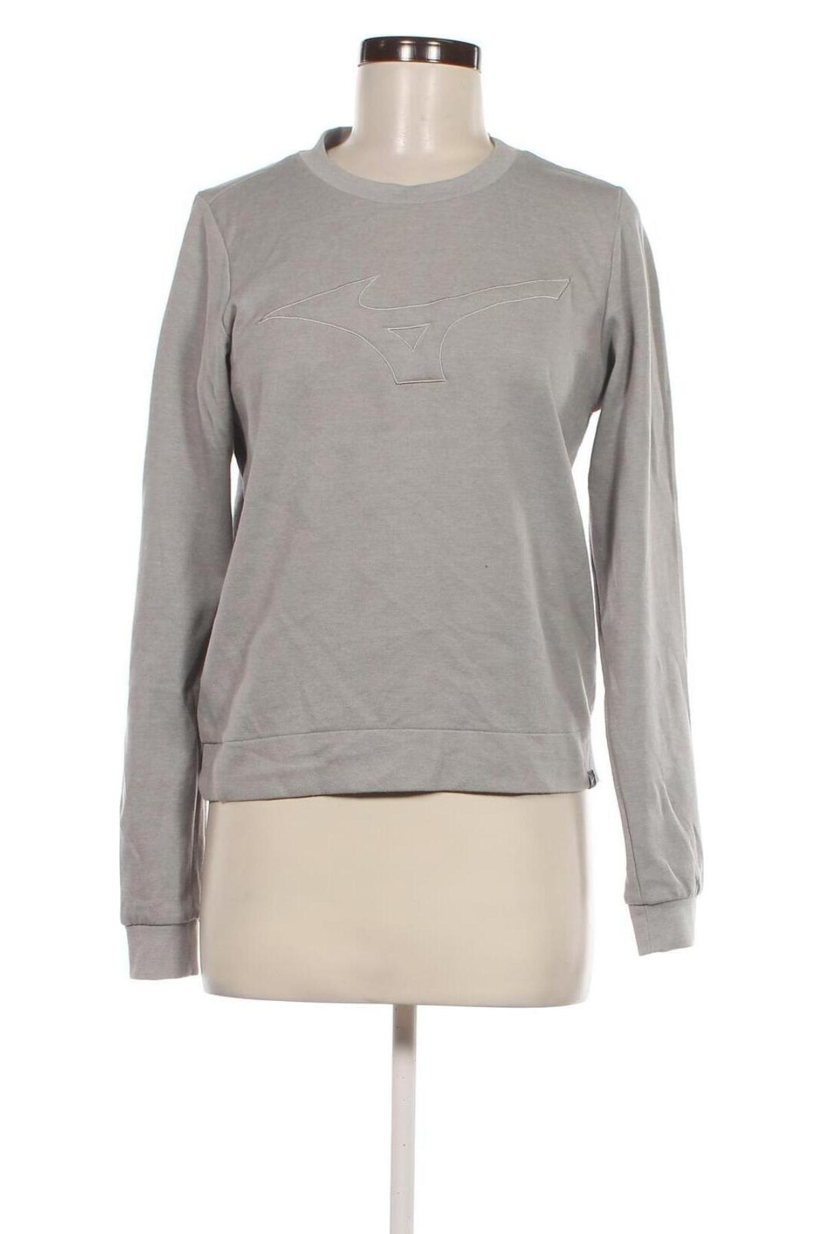 Damen Shirt Mizuno, Größe L, Farbe Grau, Preis € 22,99