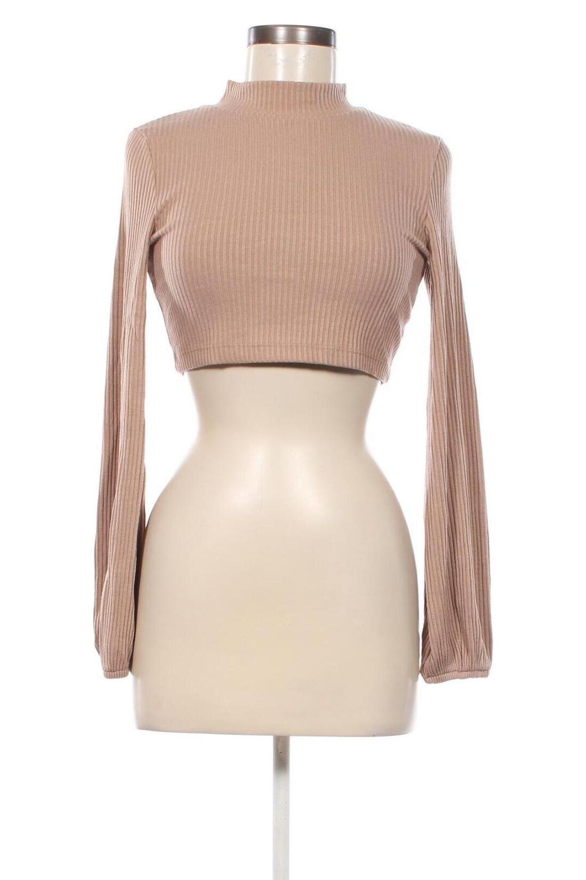 Damen Shirt Nly Trend, Größe XS, Farbe Beige, Preis € 4,99