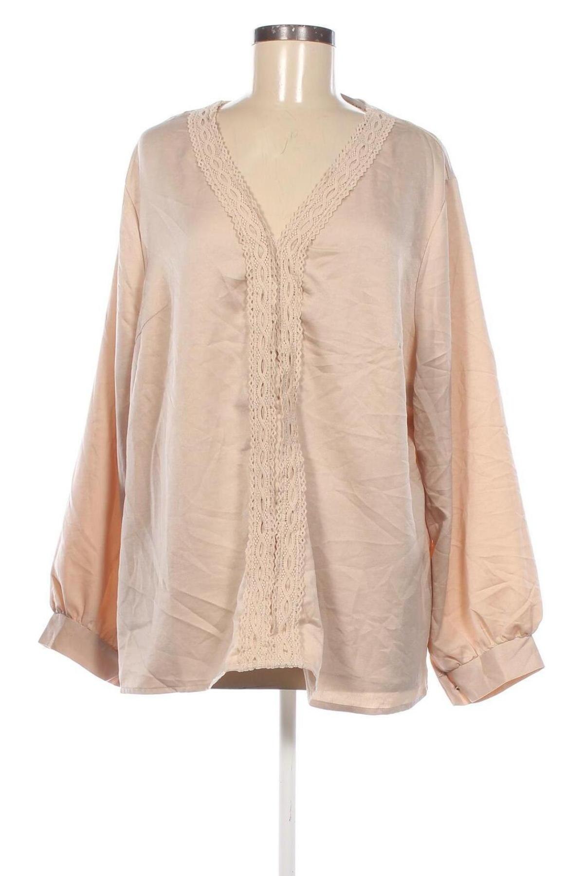 Damen Shirt SHEIN, Größe XXL, Farbe Beige, Preis € 6,99