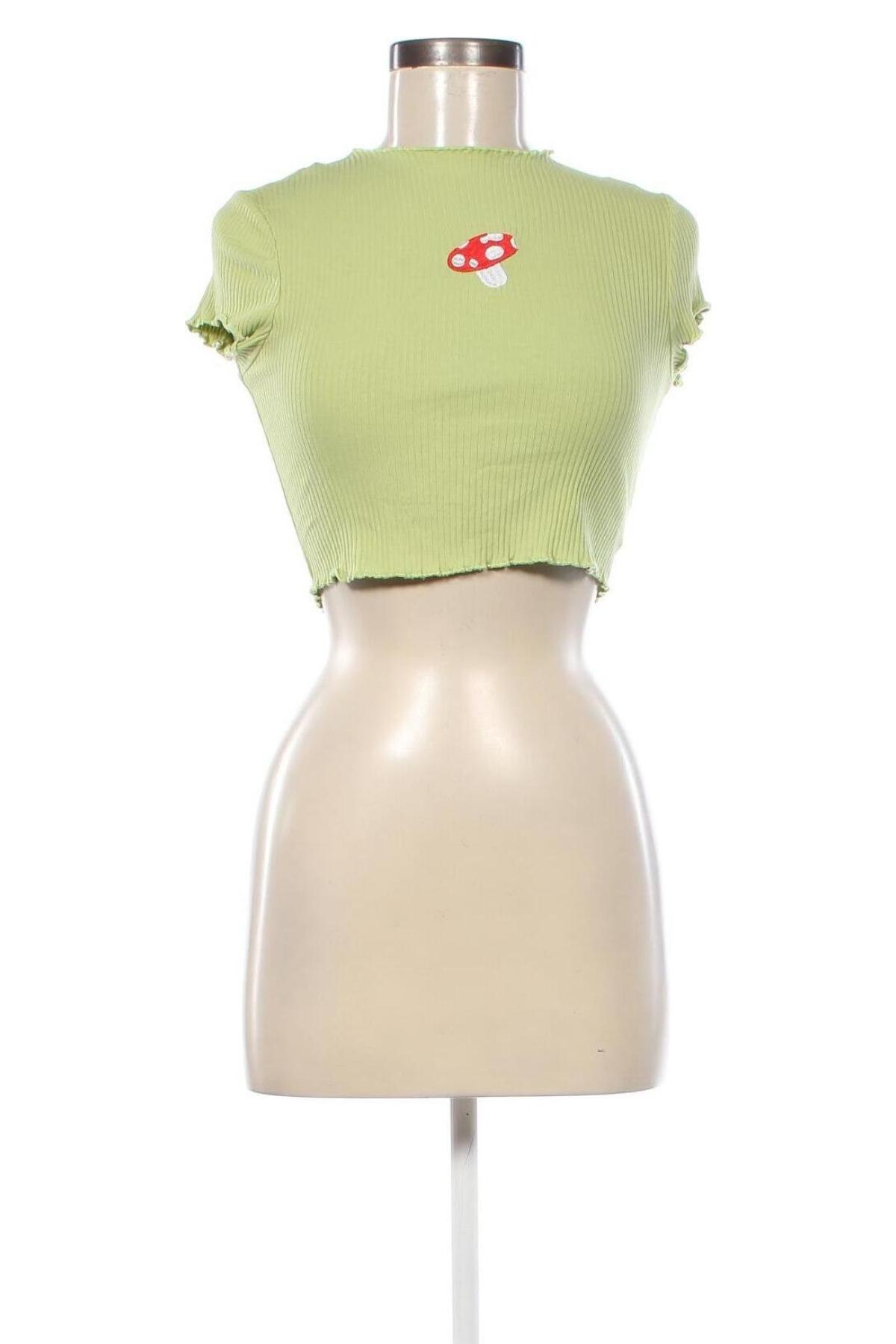 Bluză de femei SHEIN, Mărime XS, Culoare Verde, Preț 40,99 Lei