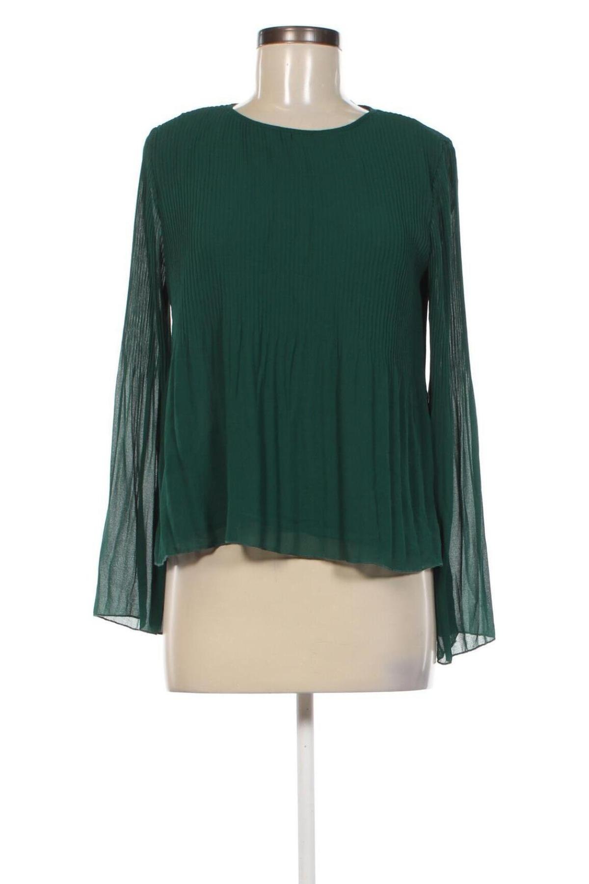 Bluză de femei Stradivarius, Mărime S, Culoare Verde, Preț 62,99 Lei