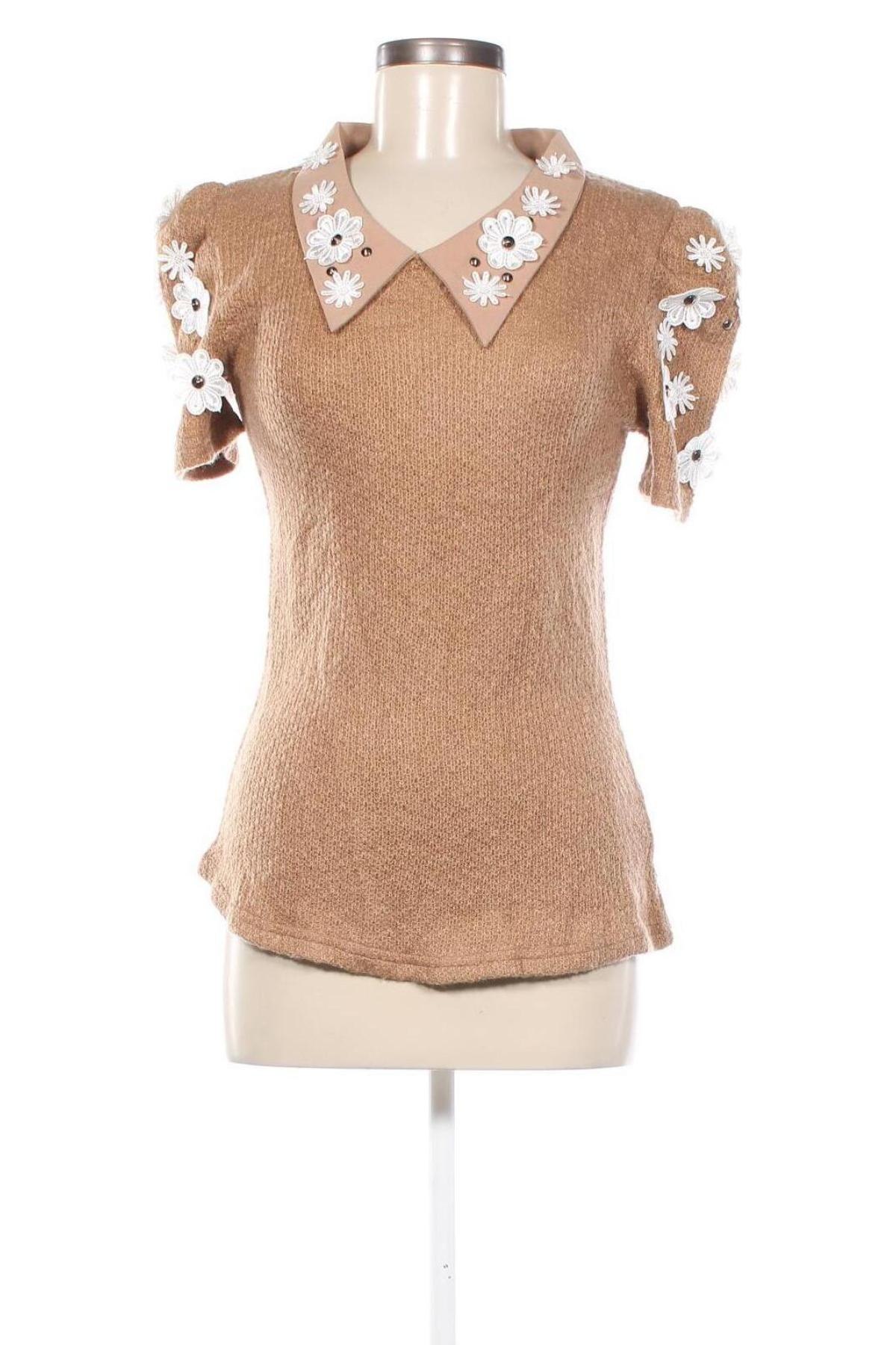 Damen Shirt Sweewe, Größe M, Farbe Beige, Preis 4,99 €