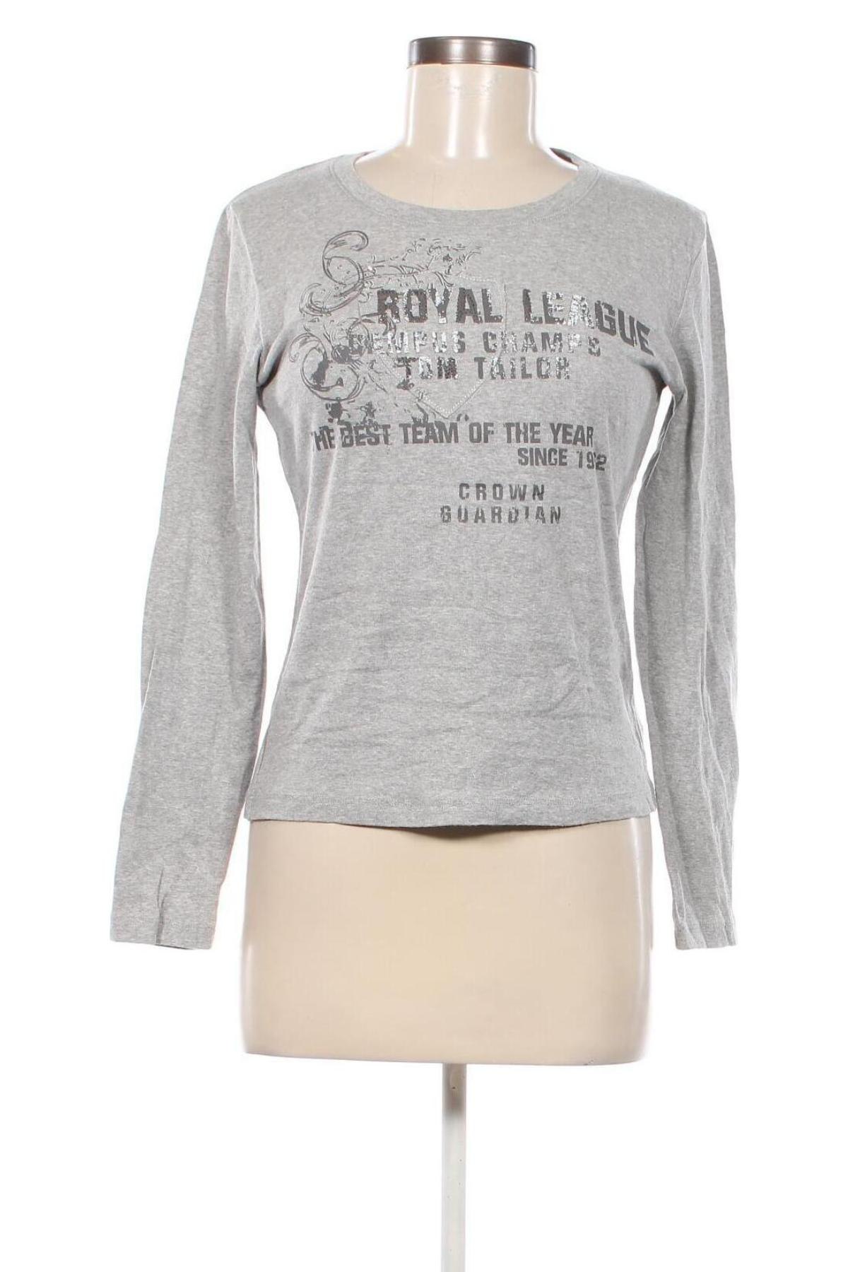 Damen Shirt Tom Tailor, Größe L, Farbe Grau, Preis € 12,49