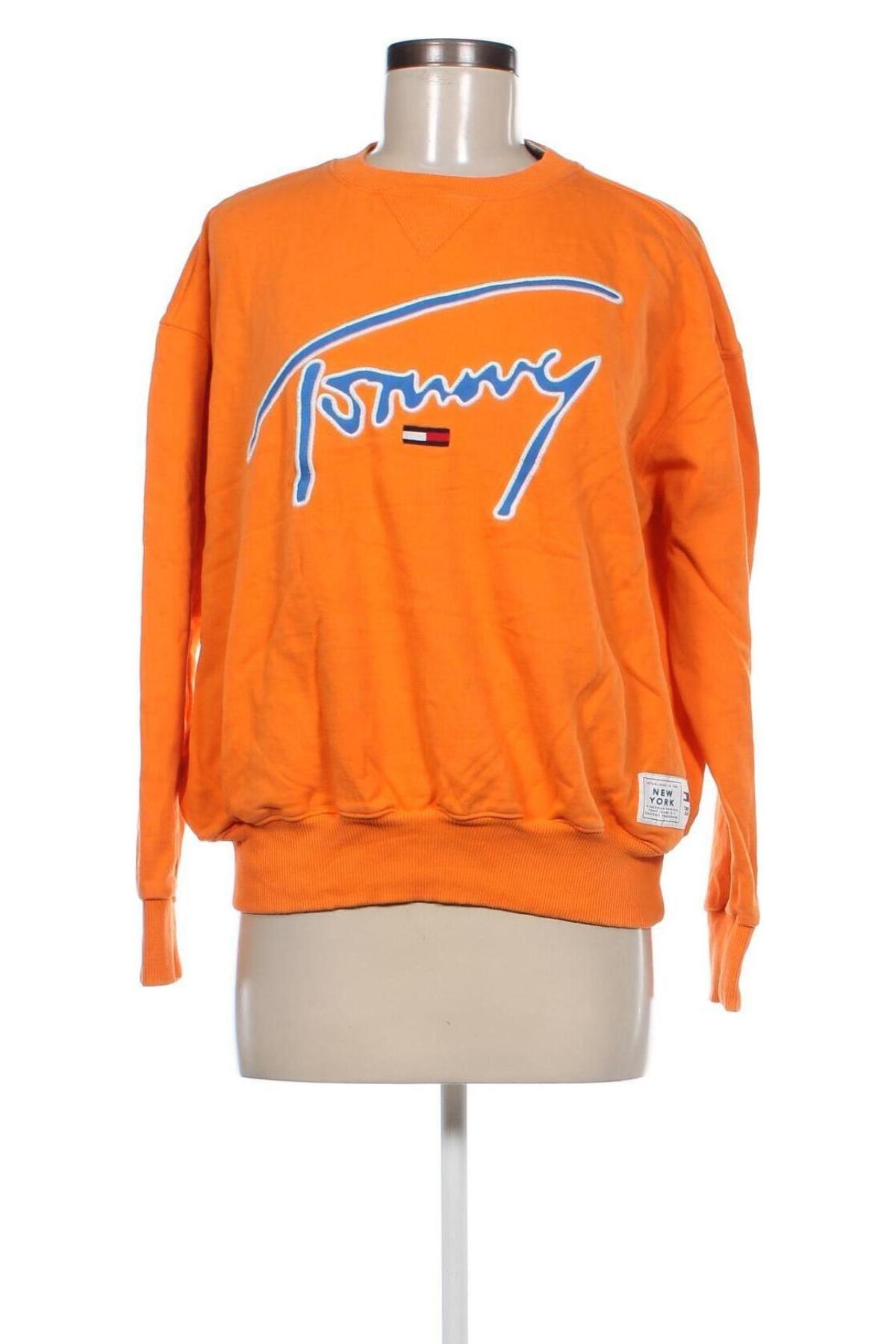 Bluză de femei Tommy Jeans, Mărime S, Culoare Portocaliu, Preț 112,99 Lei