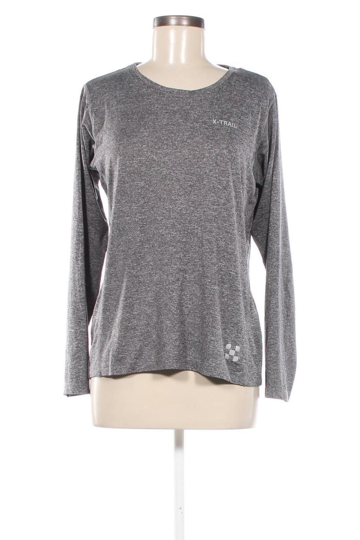 Damen Shirt X-Trail, Größe M, Farbe Grau, Preis € 9,99