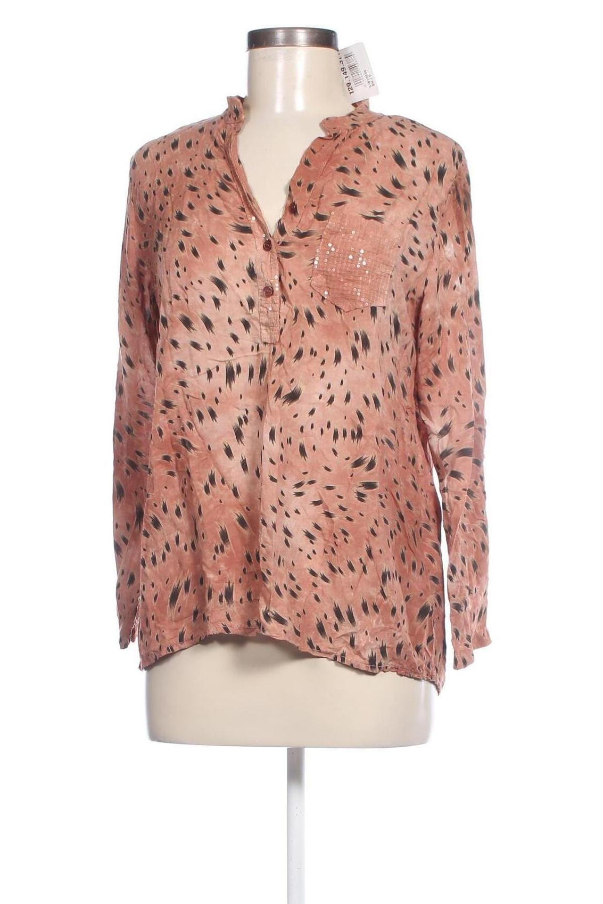 Damen Shirt Zabaione, Größe S, Farbe Braun, Preis 23,99 €