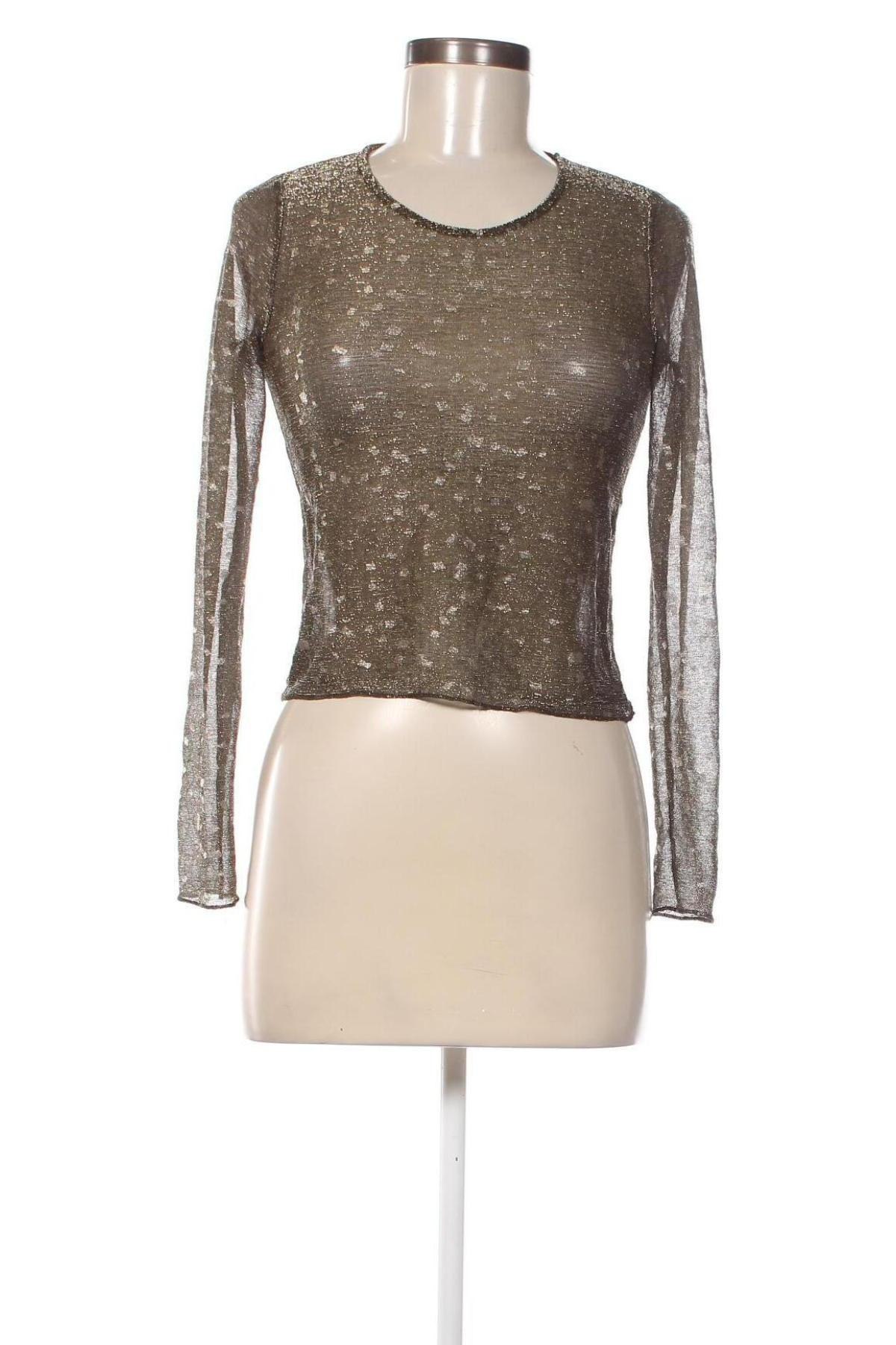 Damen Shirt Zara, Größe S, Farbe Golden, Preis € 4,99