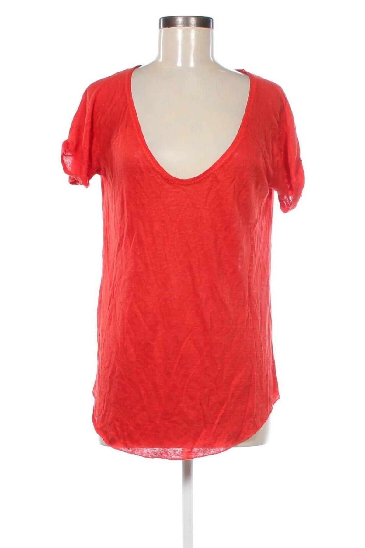 Damen Shirt Zara, Größe L, Farbe Rot, Preis € 5,49